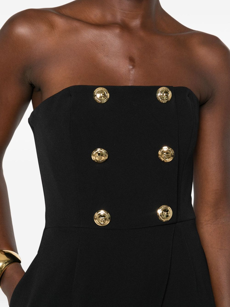 button-detailed dress 5