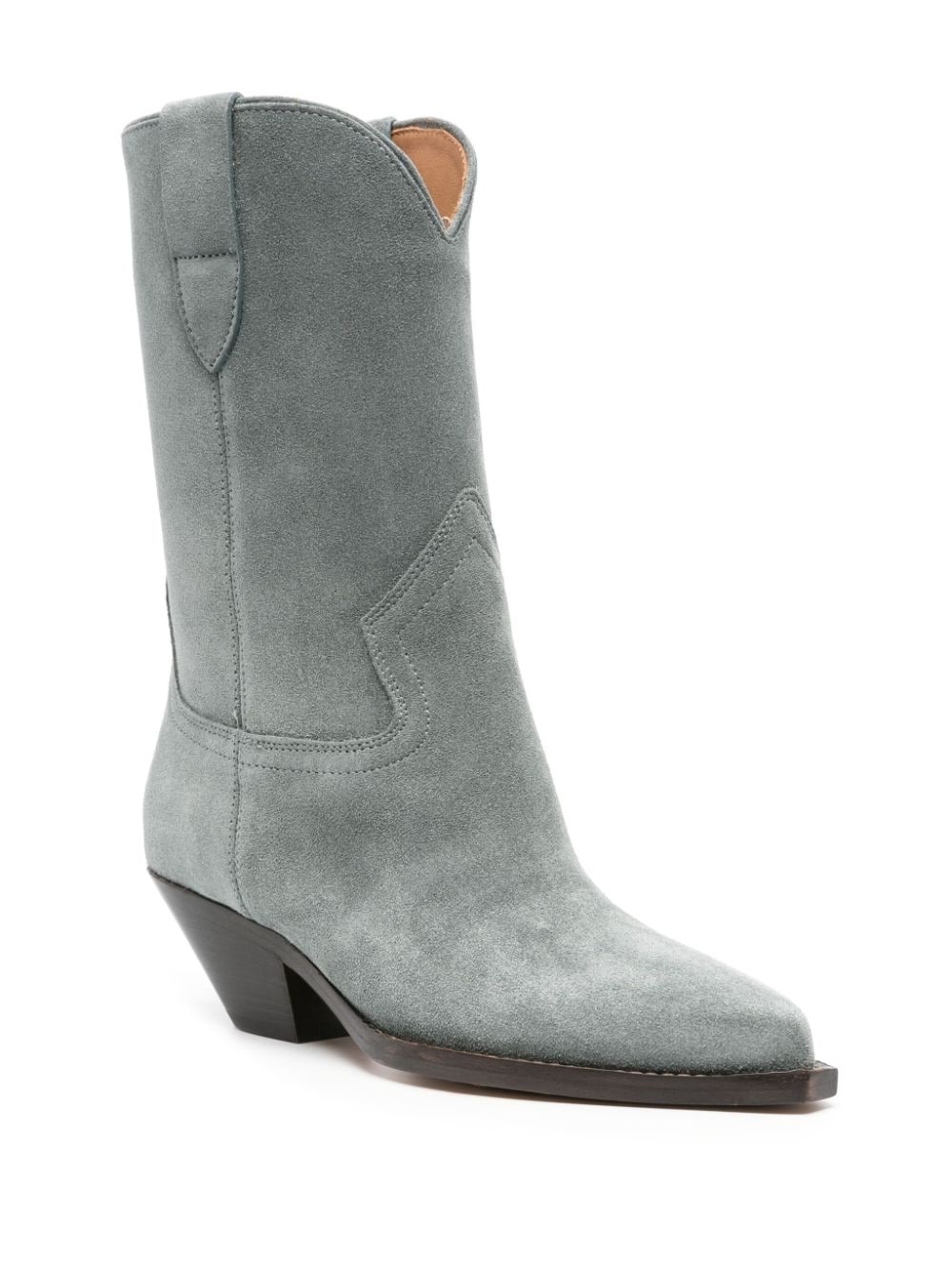 Dahope 60mm suede boots - 2