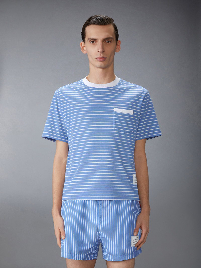 Thom Browne MILANO SHORT SLEEVE POCKET TEE outlook
