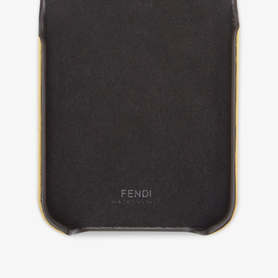 FENDI Gold leather case outlook