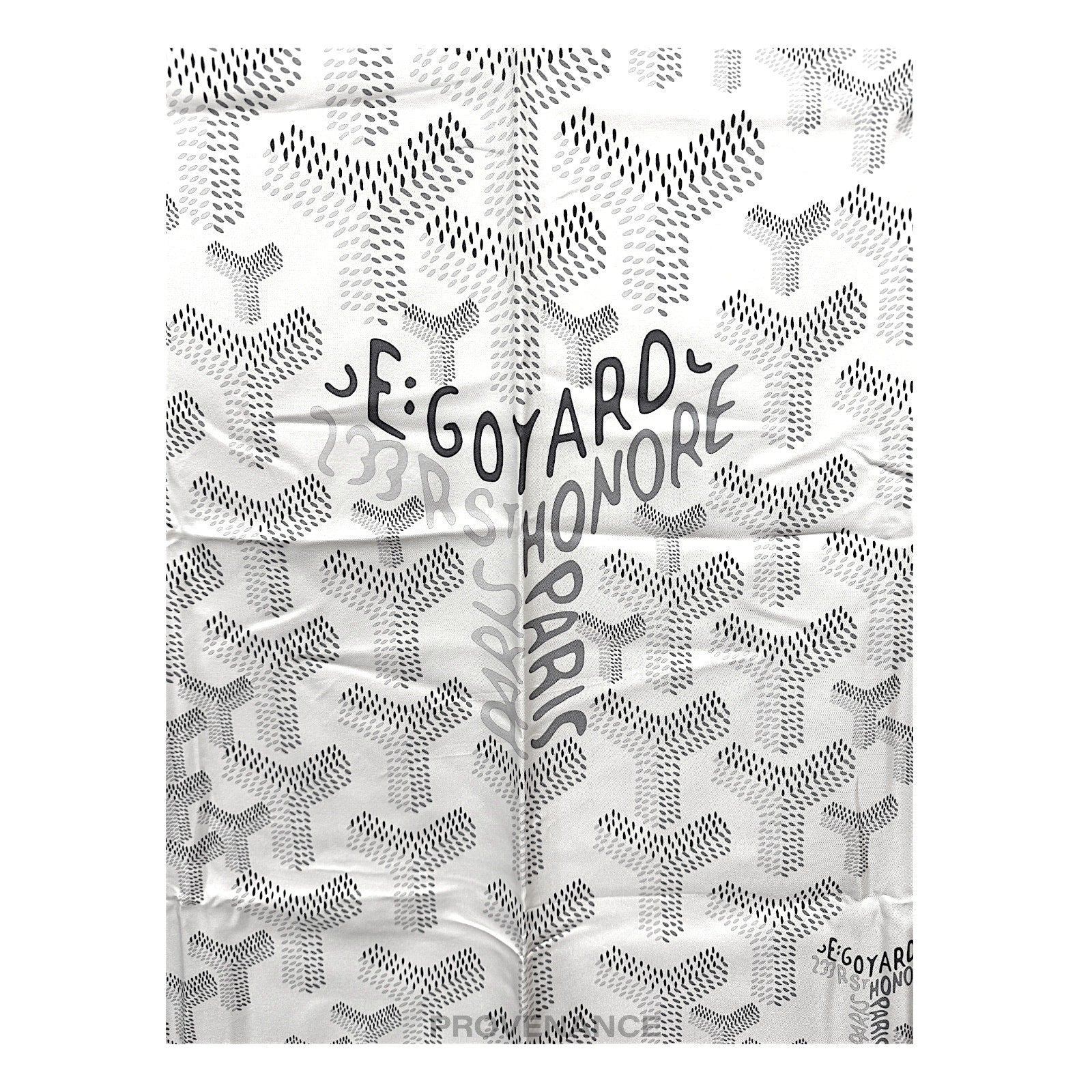 Goyard Silk Scarf No. 1 - Silk White Goyardine - 7