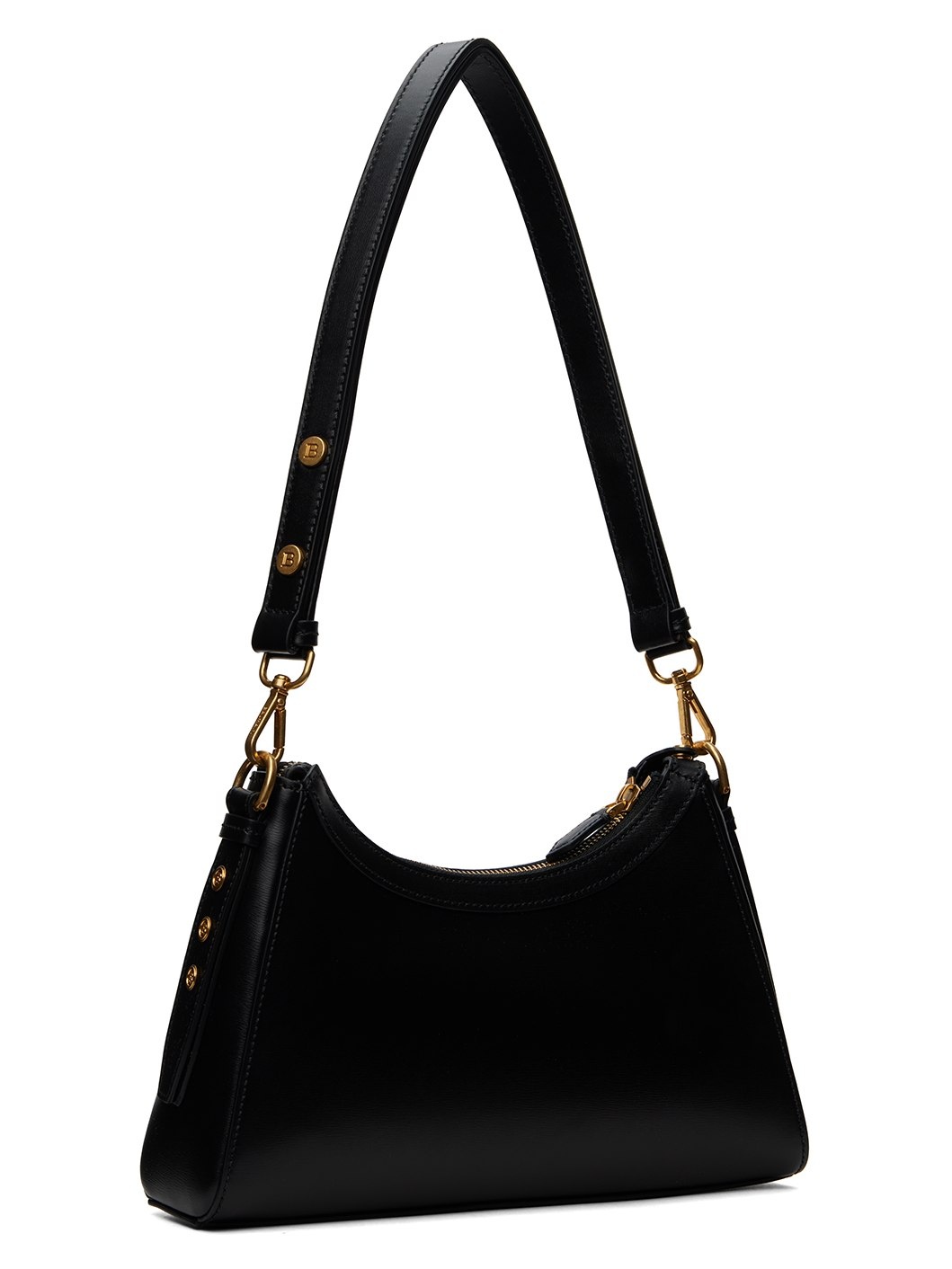 Black Calfskin B-Buzz Bag - 3