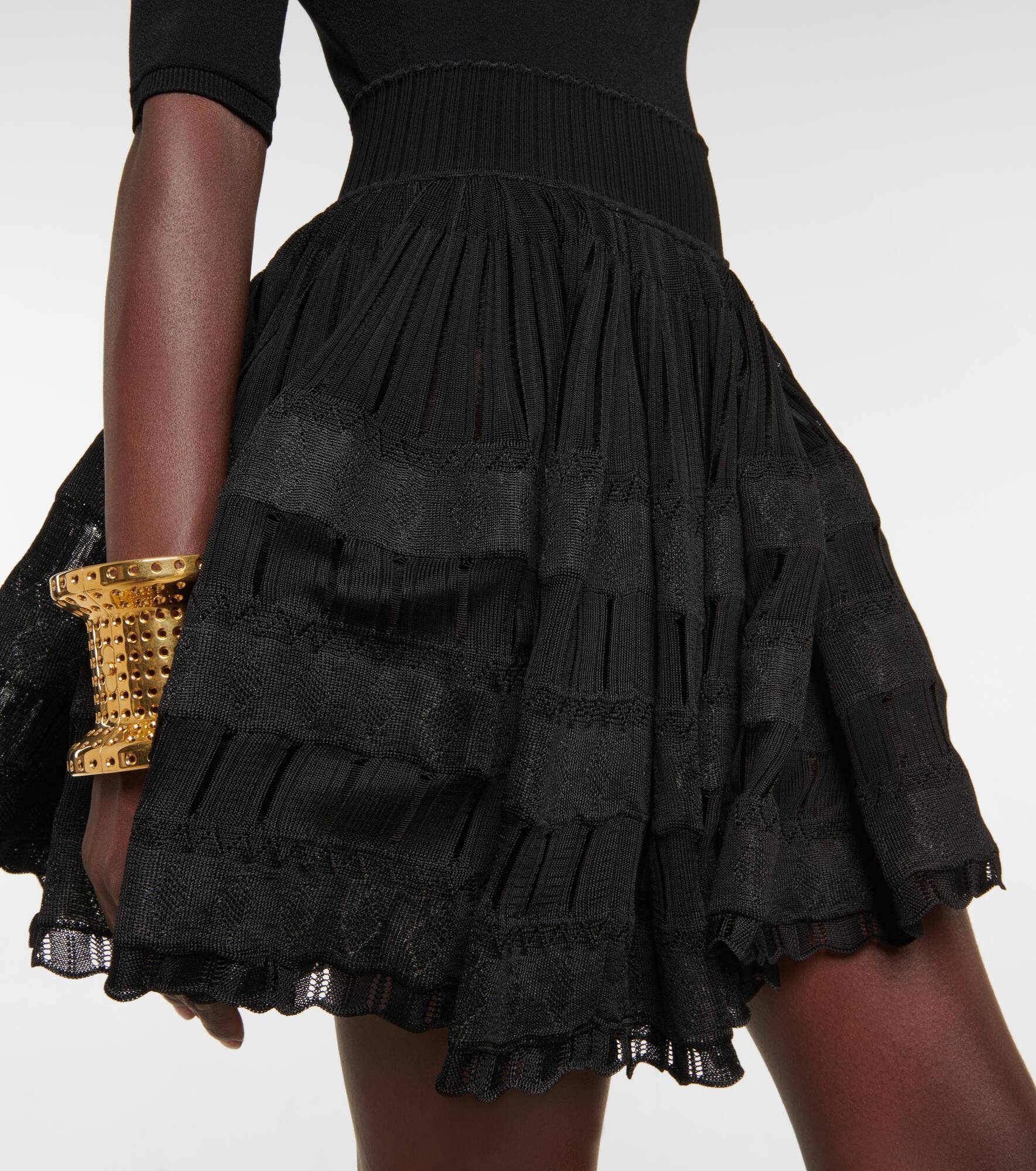 Crinoline miniskirt - 4