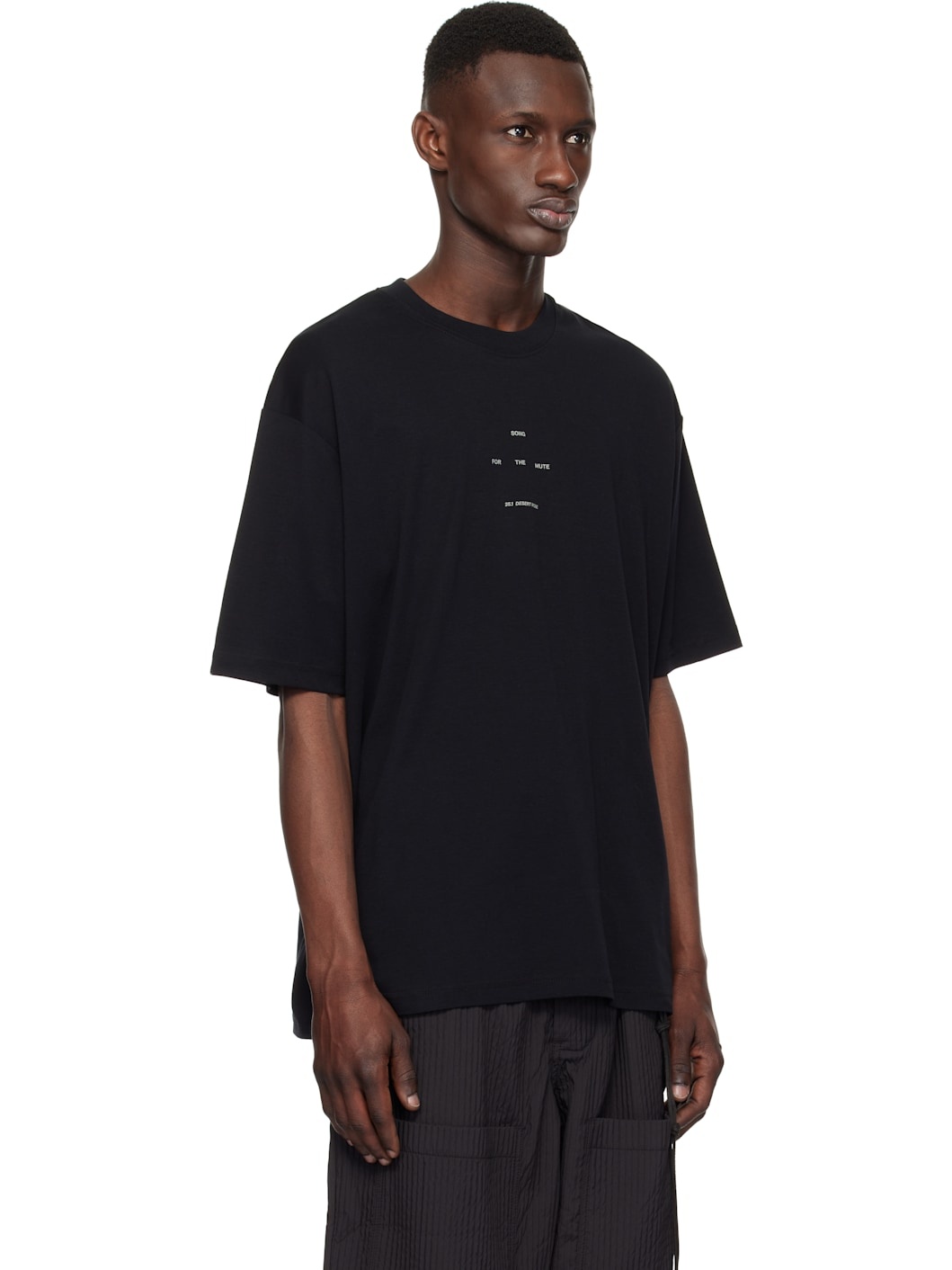 Black Logo Oversized T-shirt - 2