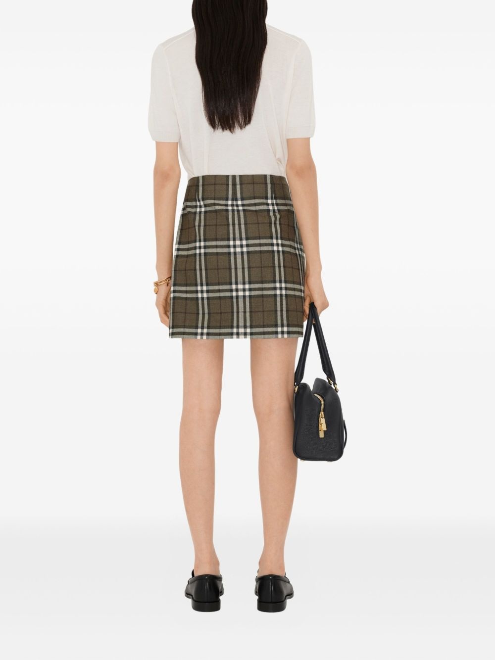 House-check skirt - 4