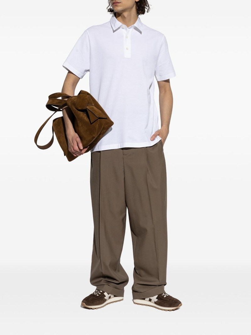 Brioni white polo shirt outlook