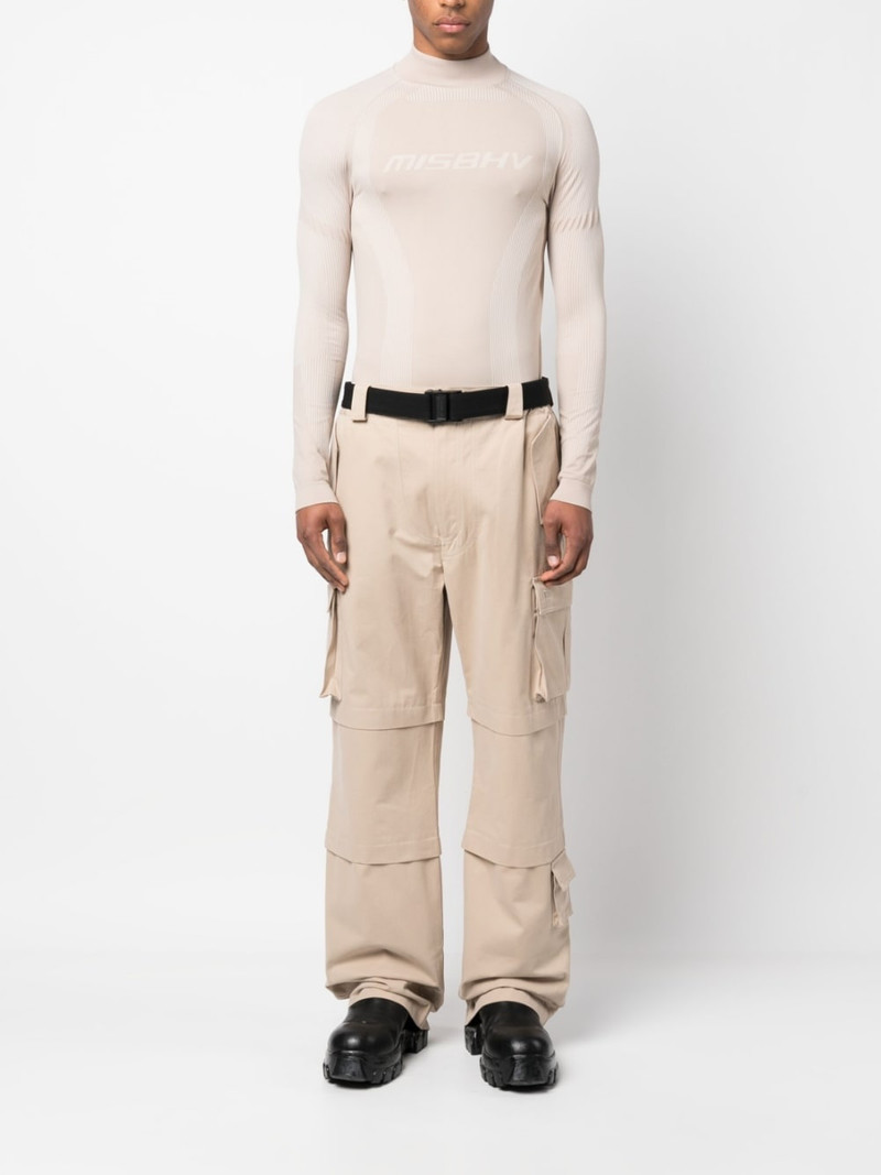 MISBHV high-neck compression top outlook