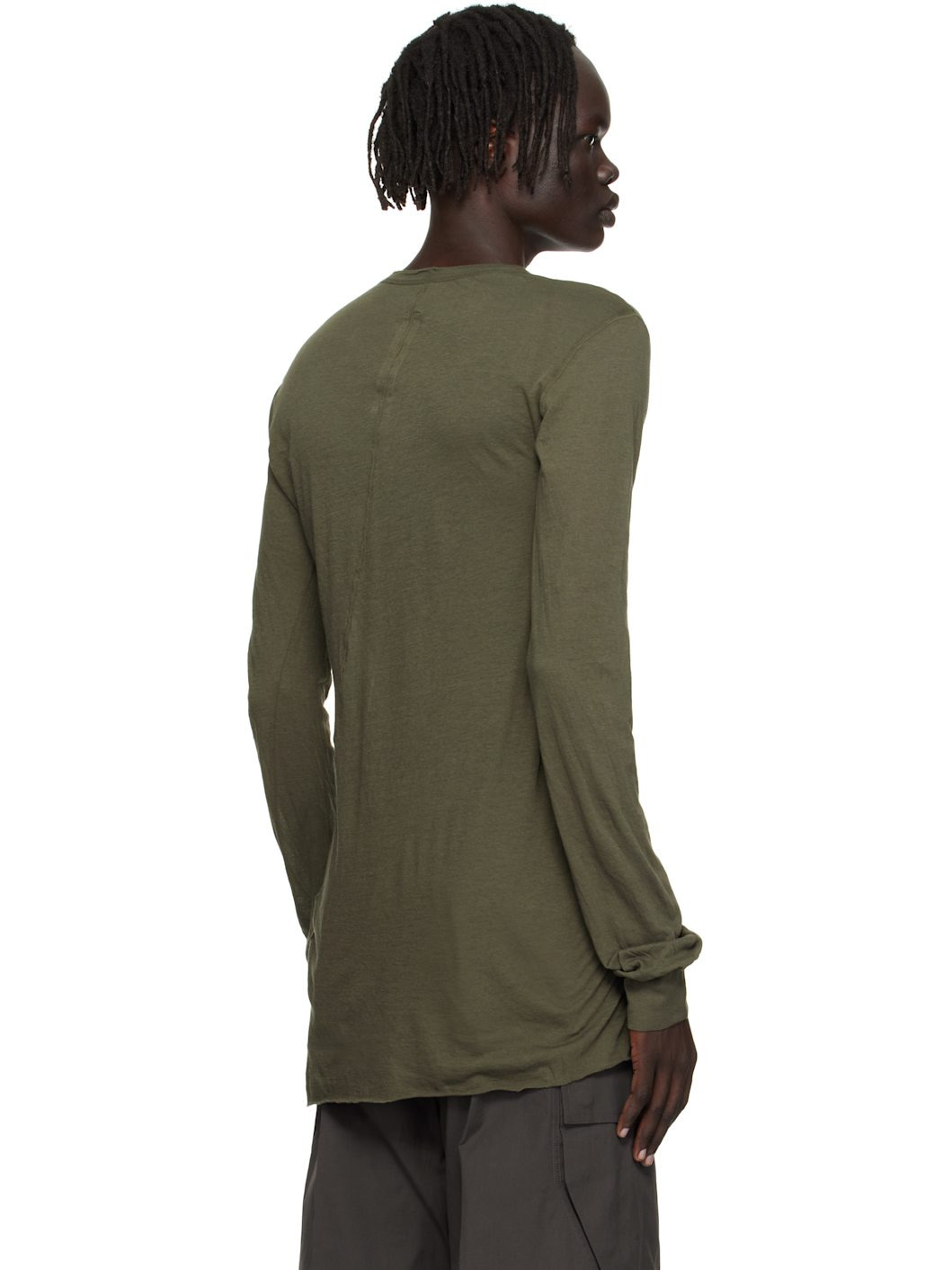 Khaki Concordians Basic LS T-shirt - 3