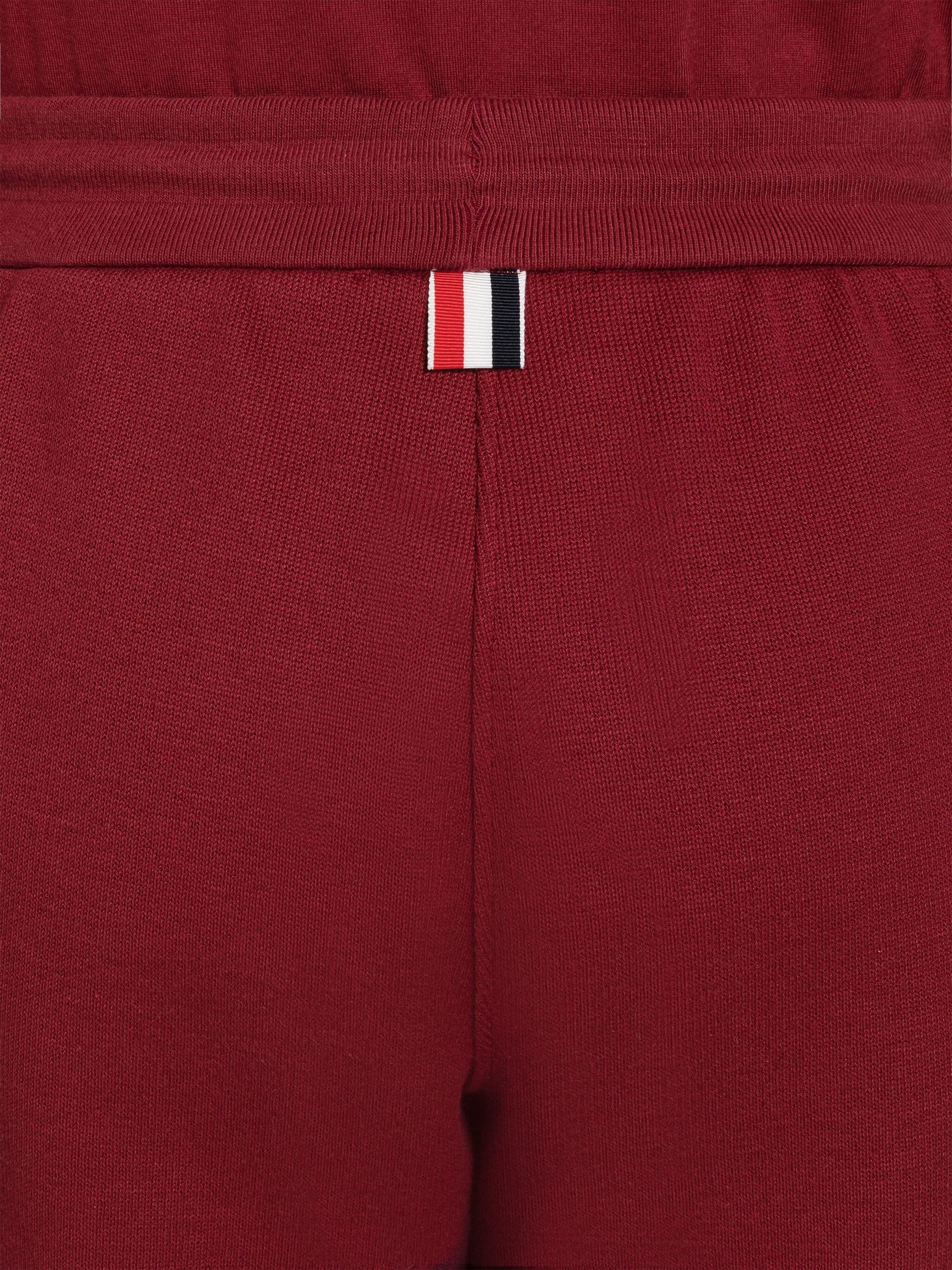 DOUBLE FACE KNIT 4-BAR SWEATSHORTS - 6