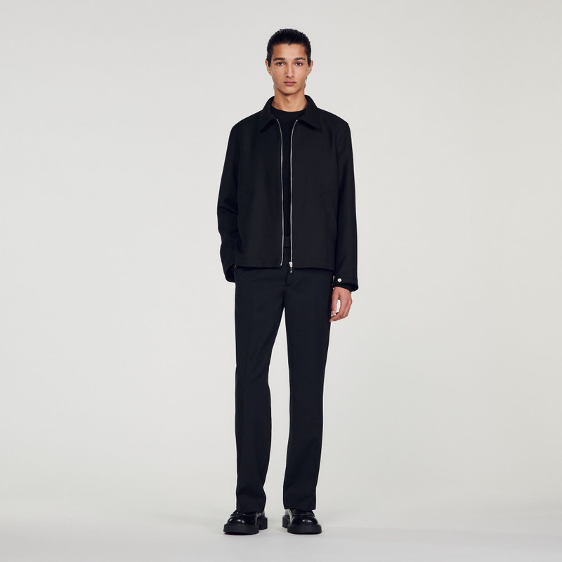 Sandro WOOL BLEND JACKET outlook