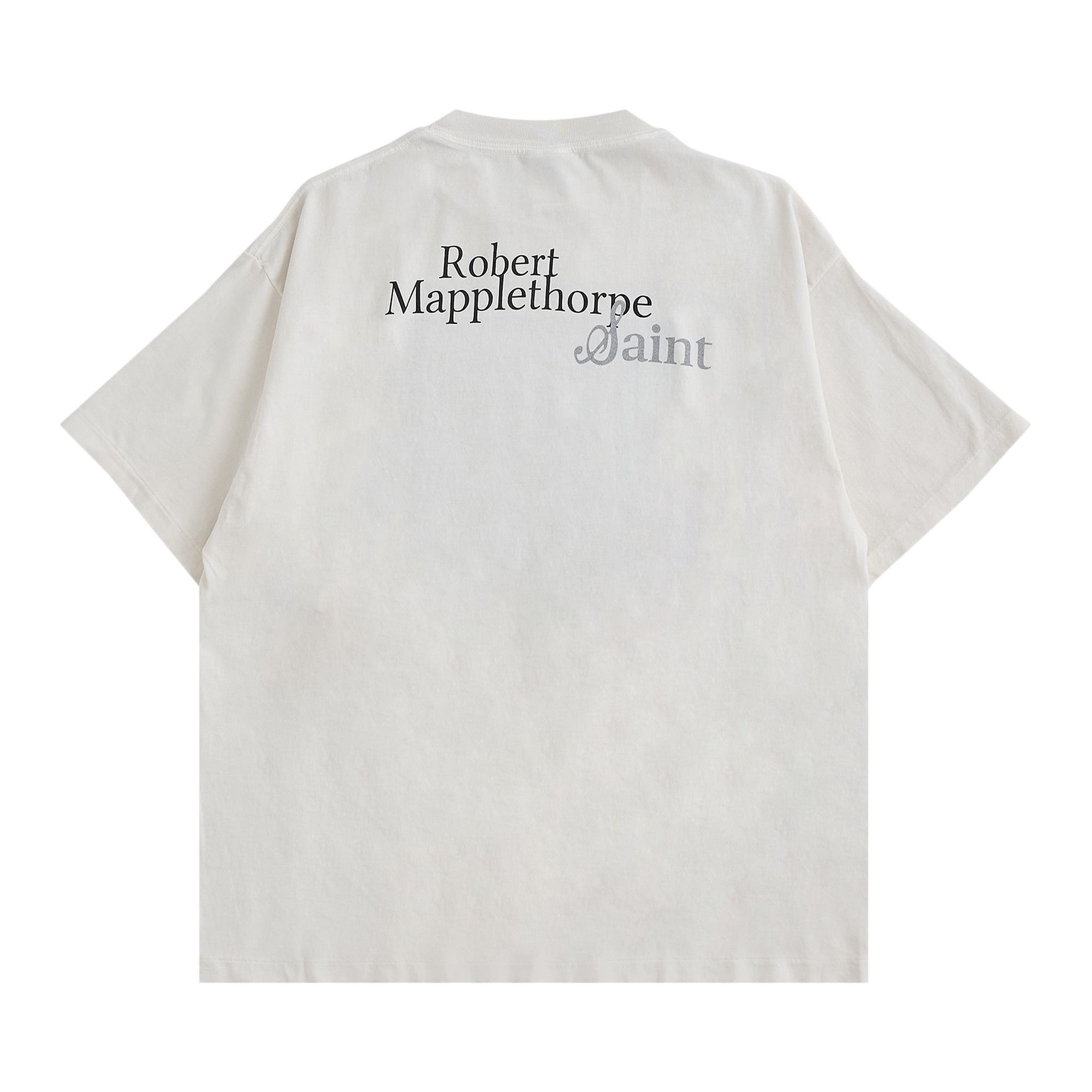 SAINT Mxxxxxx x Robert Mapplethorpe Embrace Tee 'White' - 2