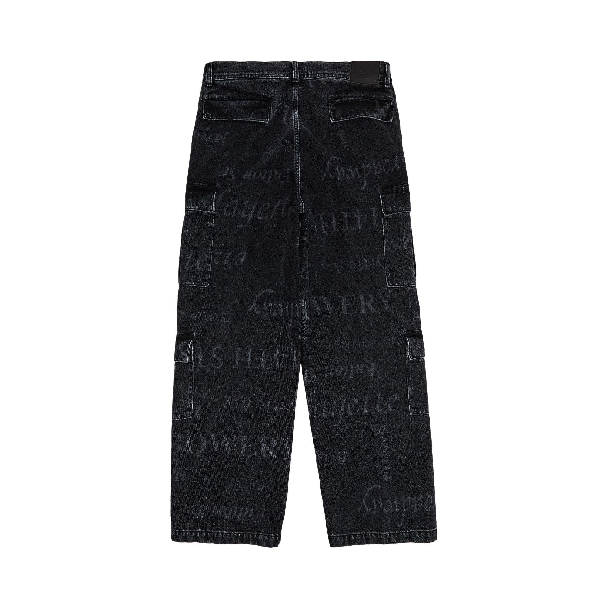 Supreme x Martine Rose Denim Cargo Pant 'Washed Black' - 2