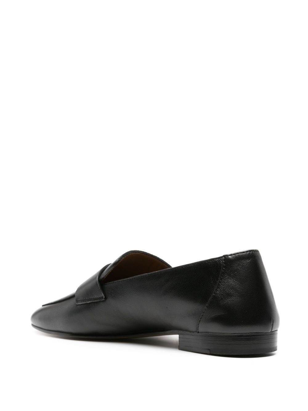 Soft Placket leather loafers - 3