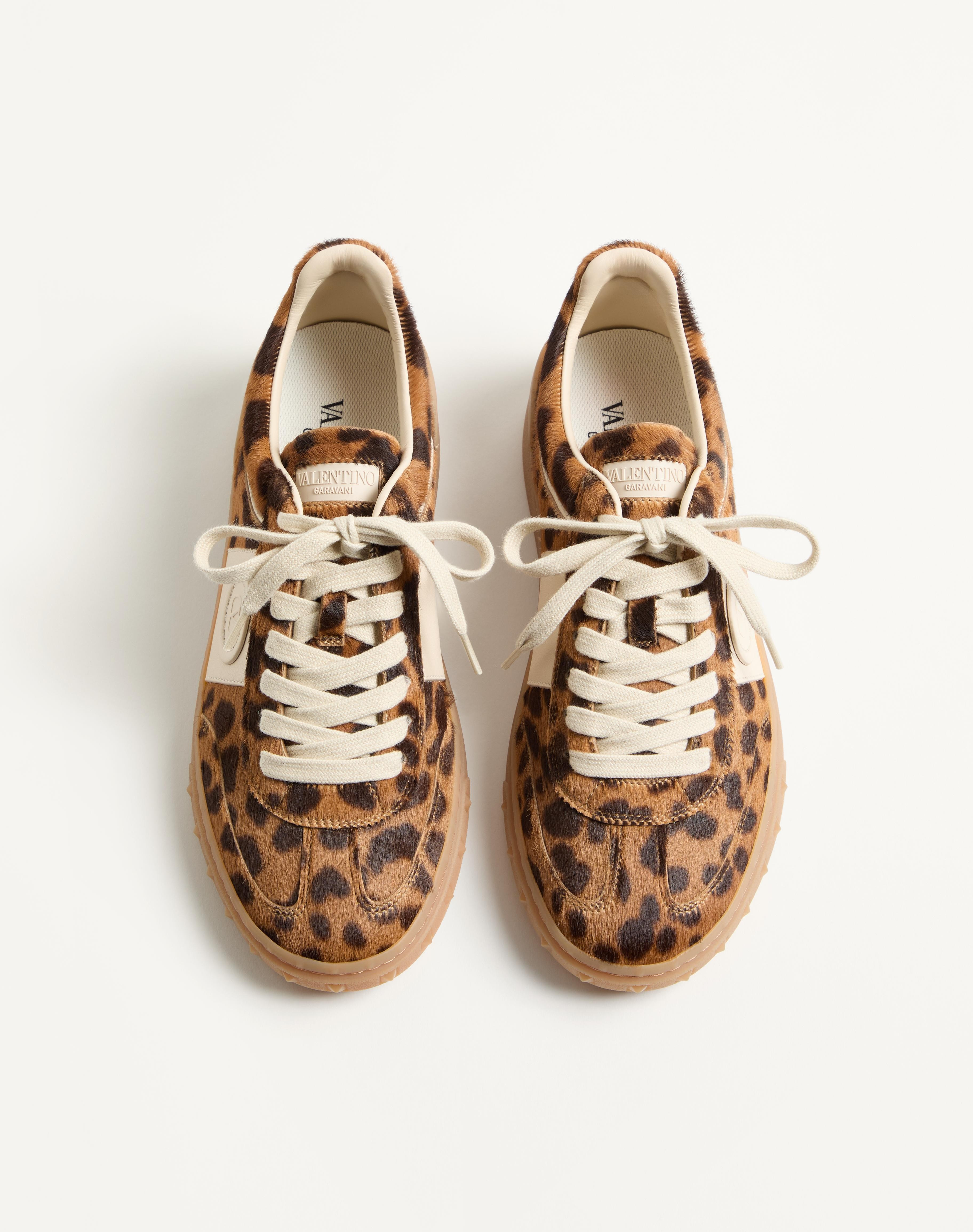 UPVILLAGE SNEAKER IN PONY-EFFECT CALFSKIN - 5