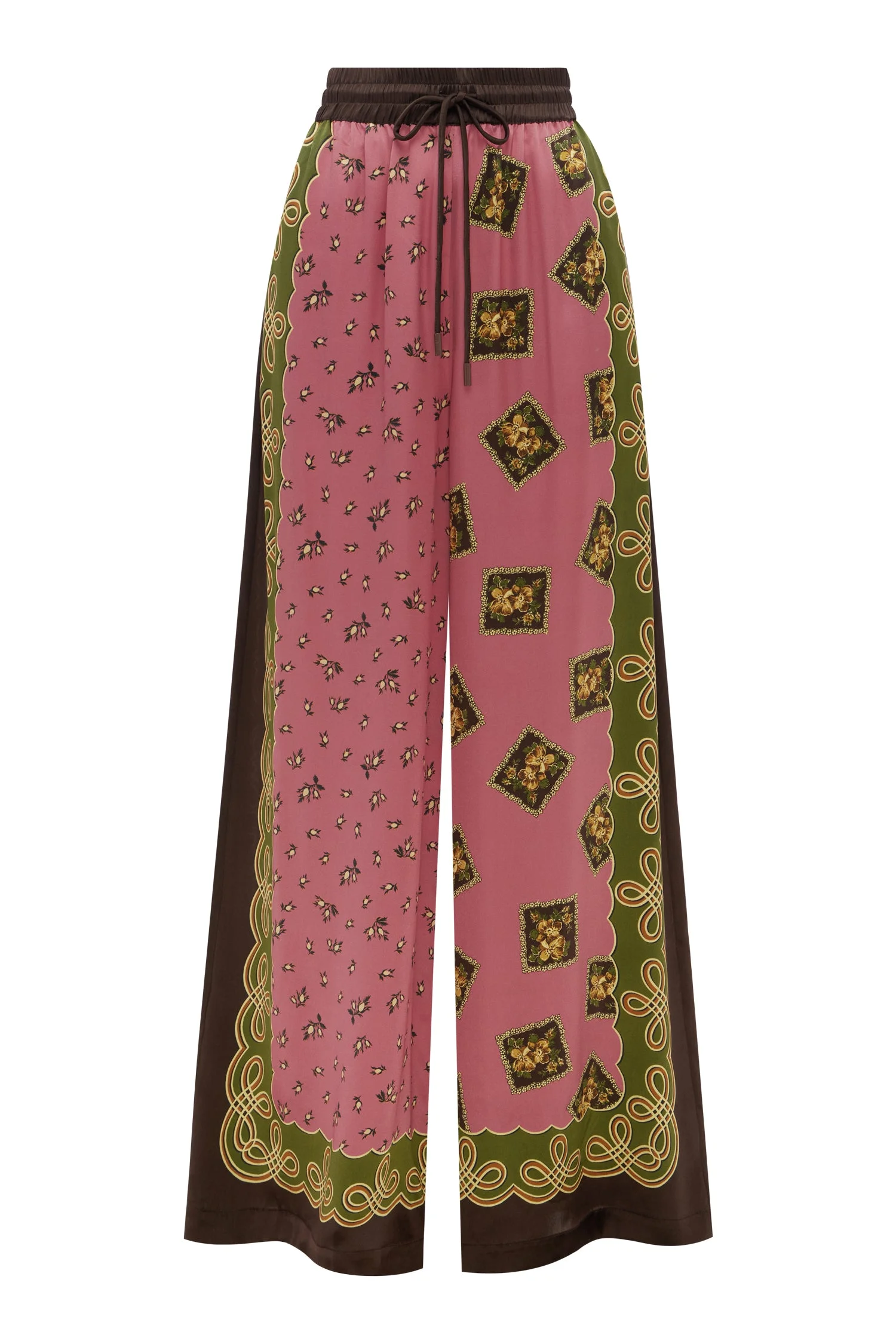 Lacey Silk Pant - 1