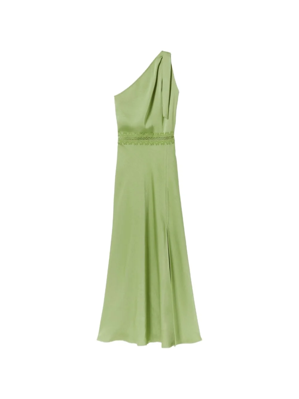lace one-shoulder dress - 1
