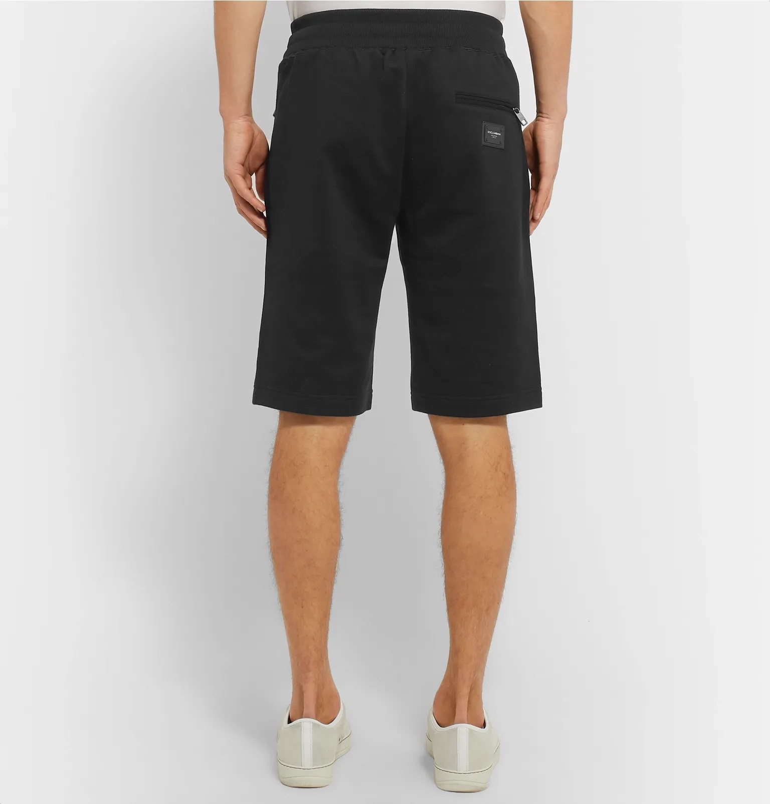 Loopback Cotton-Jersey Shorts - 5