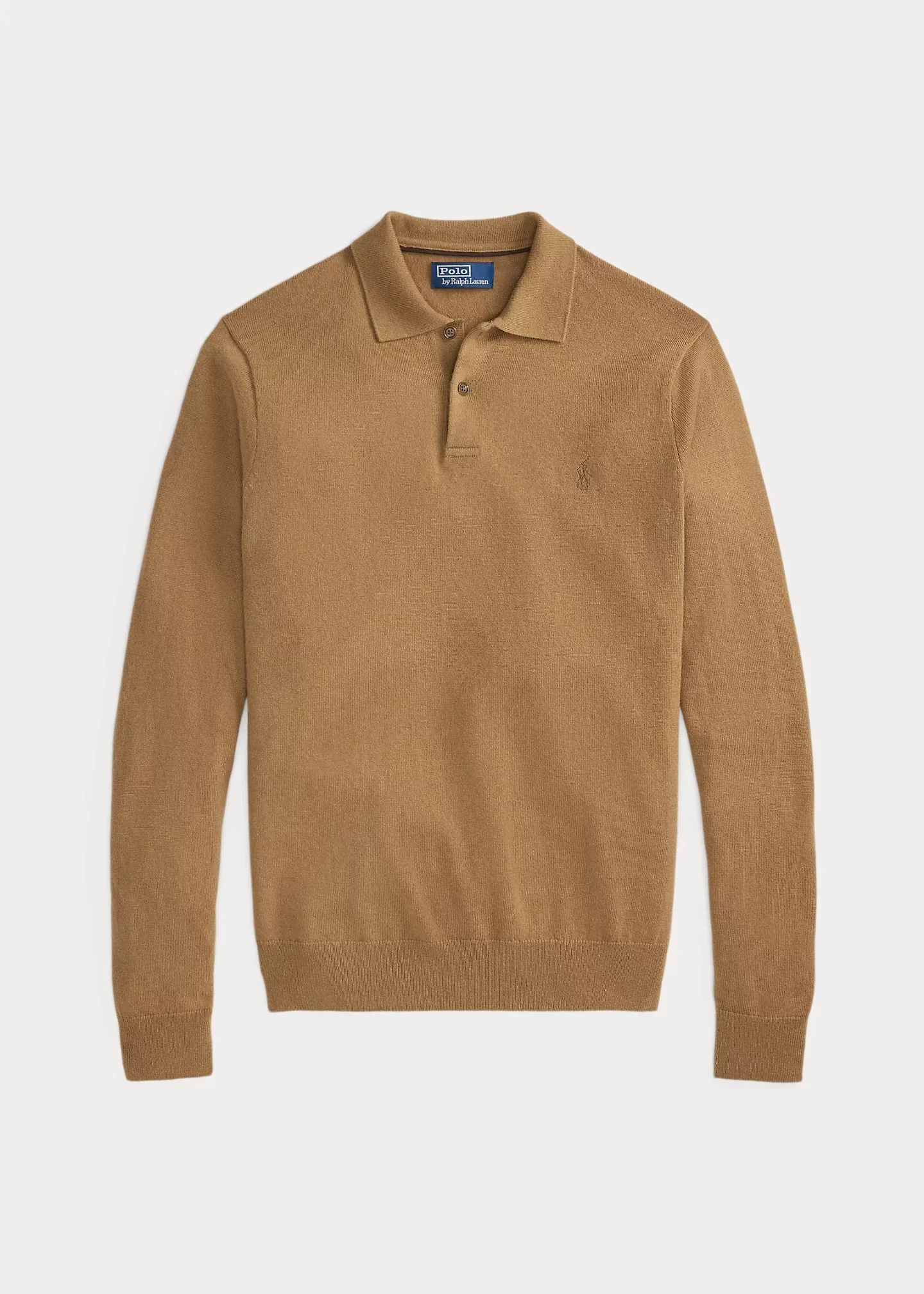 Wool Polo-Collar Sweater - 1