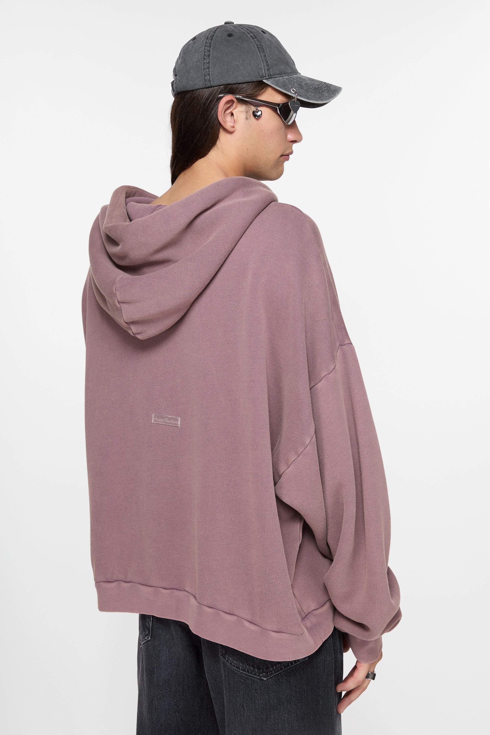 Hooded sweater - Plum purple - 3