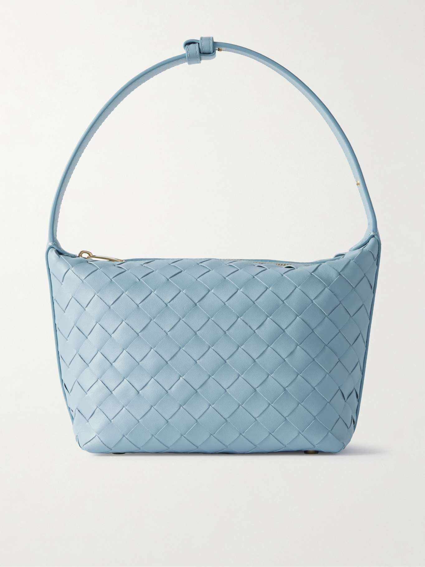 Bottega Veneta Mini Wallace intrecciato leather shoulder bag 