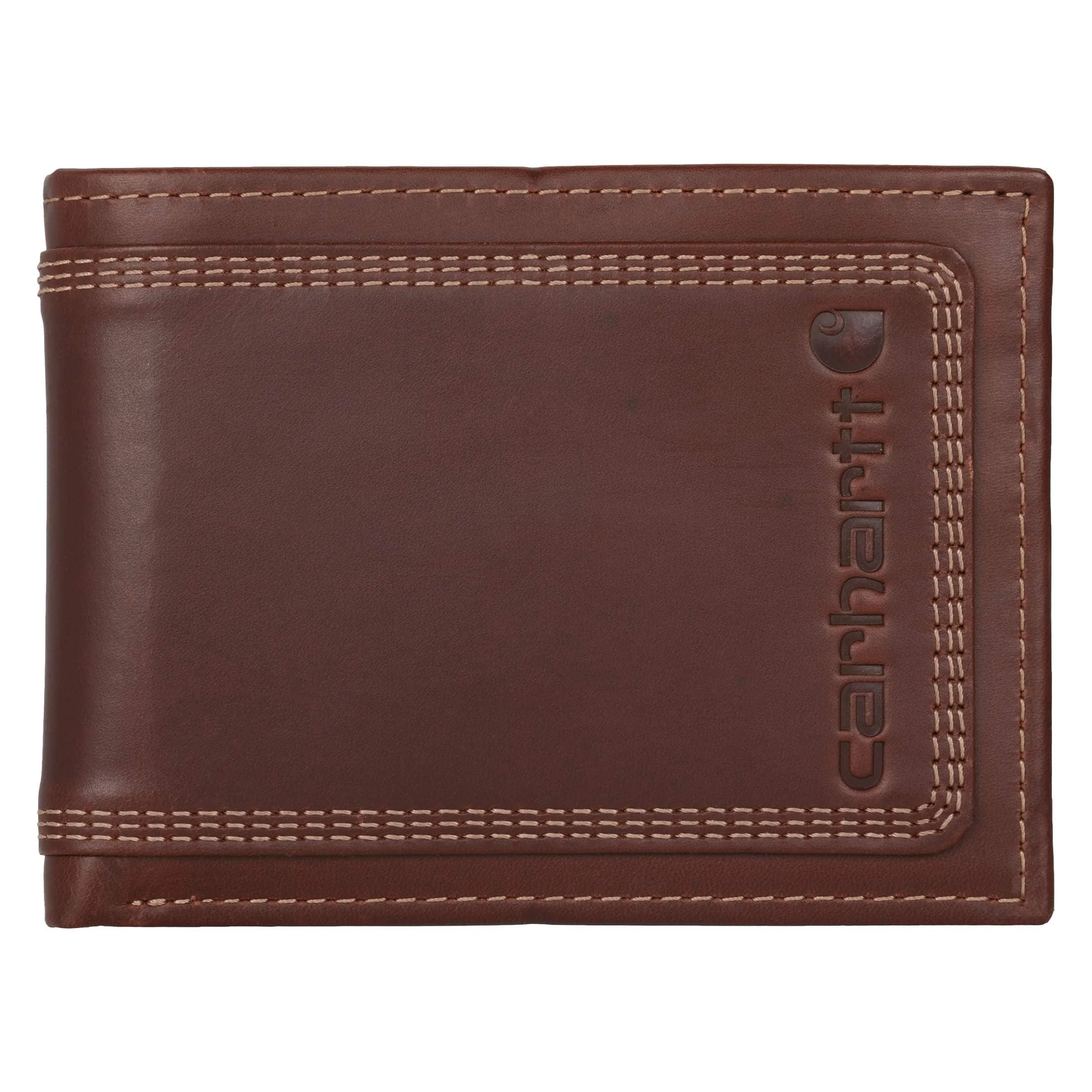 Leather Triple-Stitched Passcase - 1