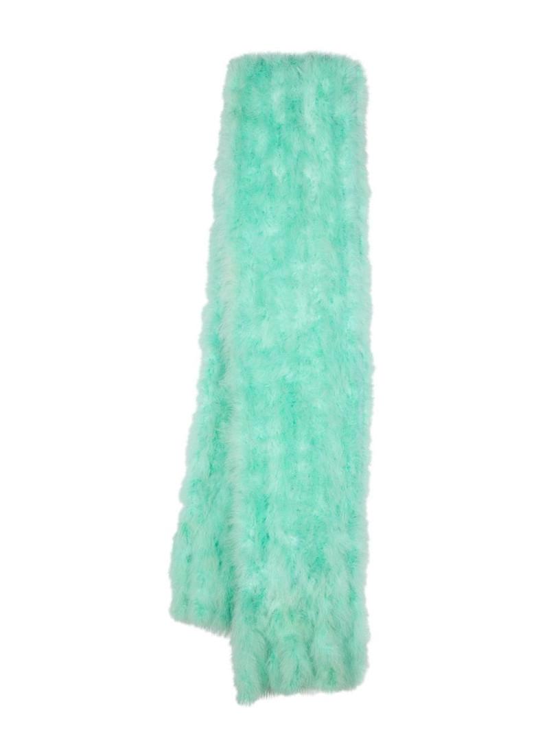 turkey-feather scarf 1