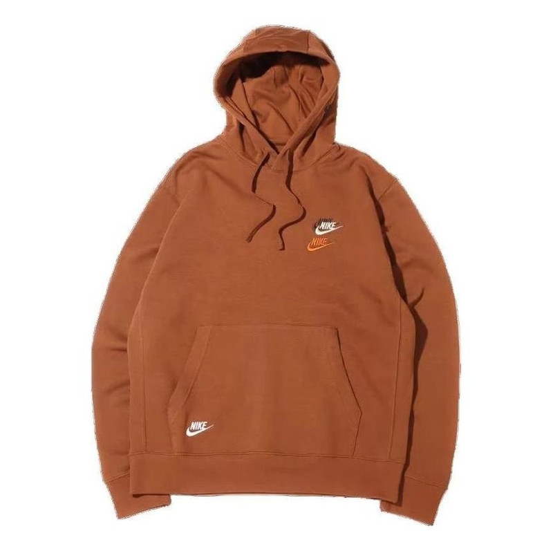 Nike Sportswear Pullover Hoodie 'Tan' DM8883-204 1