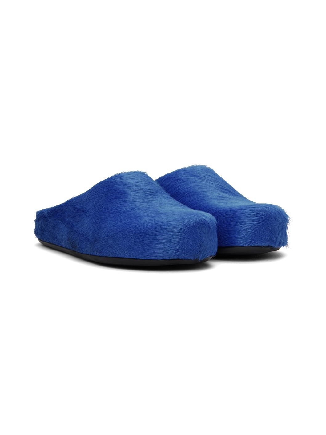 Blue Fussbett Sabot Loafers - 4
