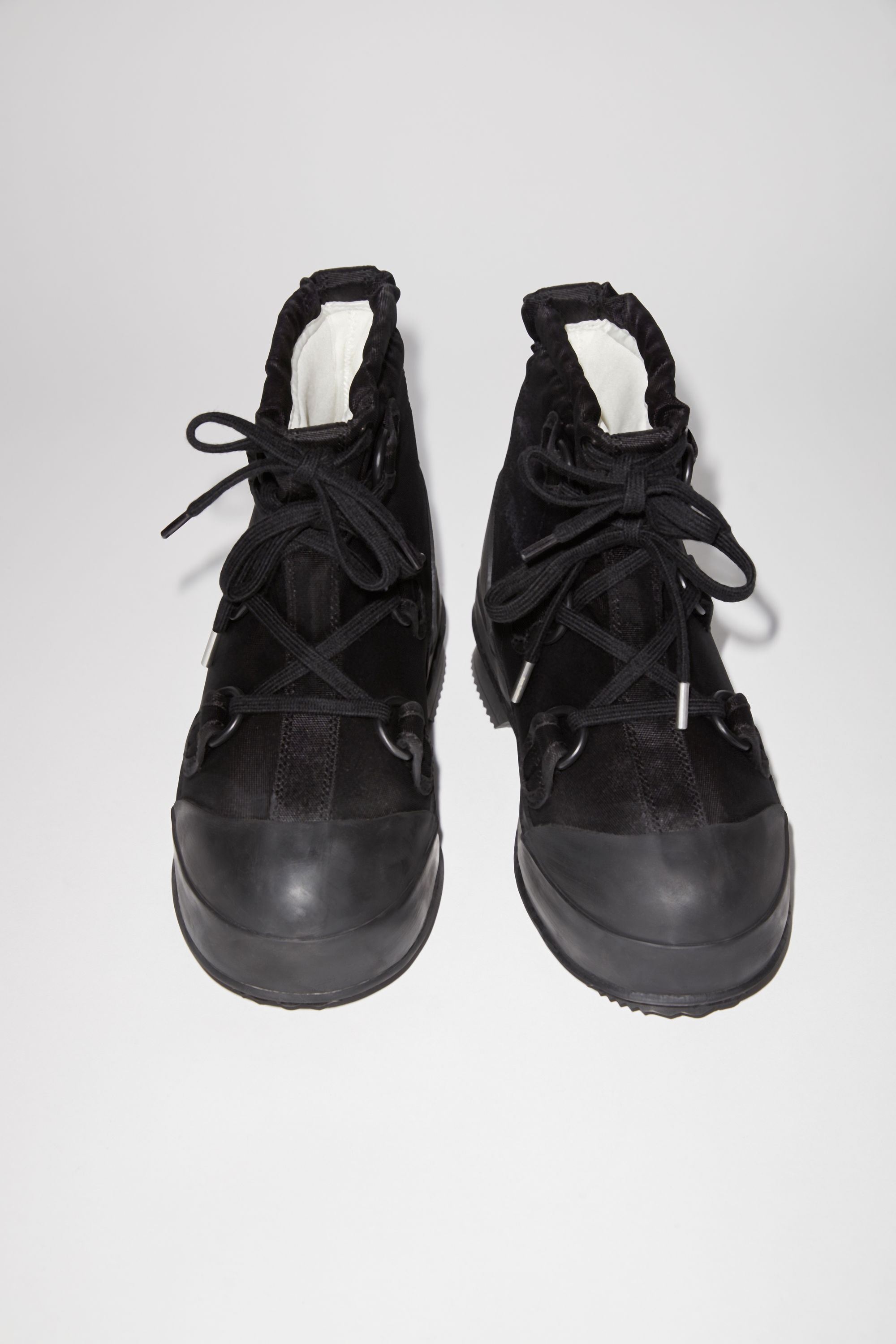 Lace-up boots - Black - 3