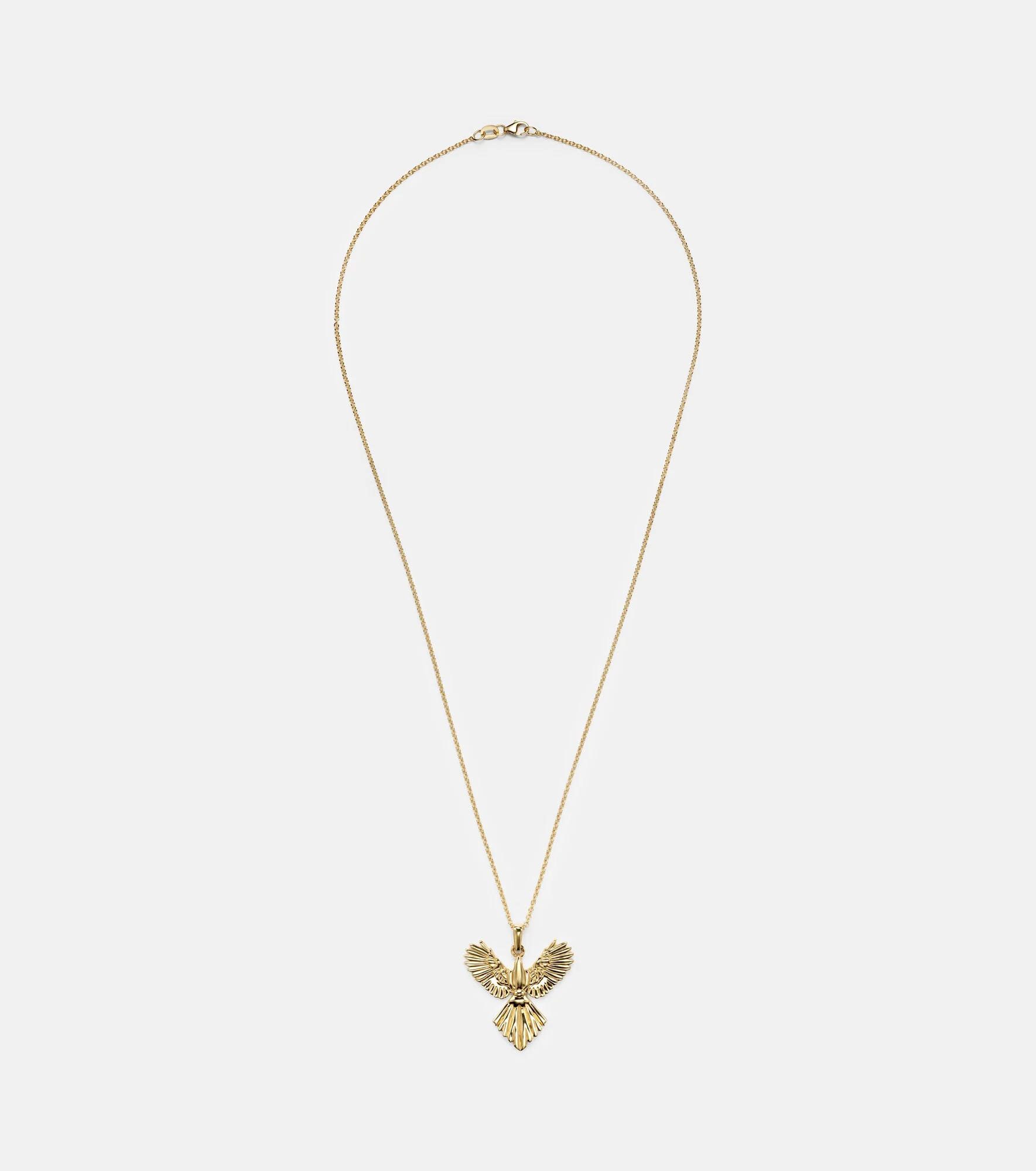 Phoenix 18kt gold pendant necklace - 1