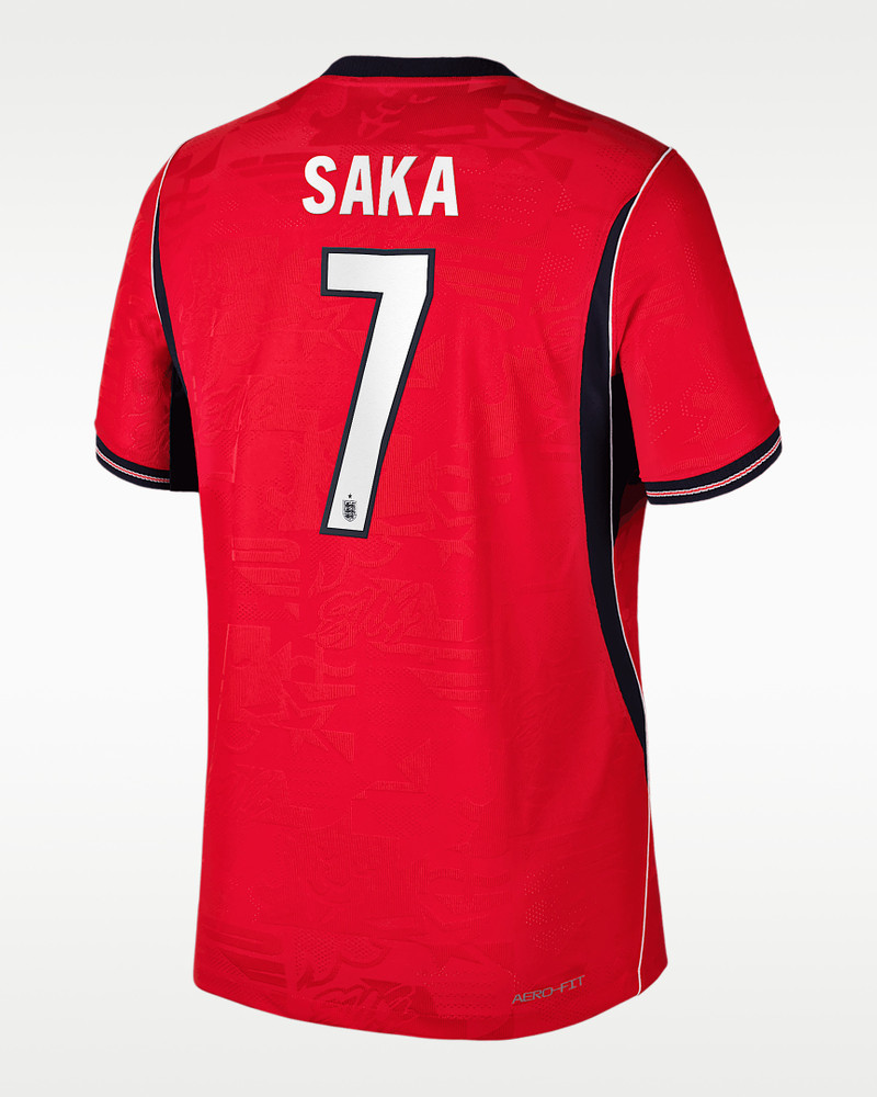 Bukayo Saka England National Team 2026 Match Away Men's Nike Dri-FIT ADV Soccer Jersey 1