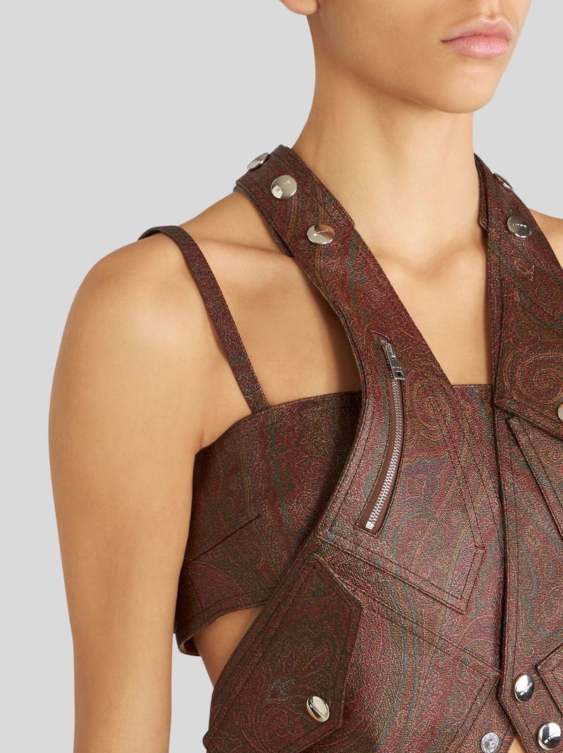 PAISLEY JACQUARD WAISTCOAT 3