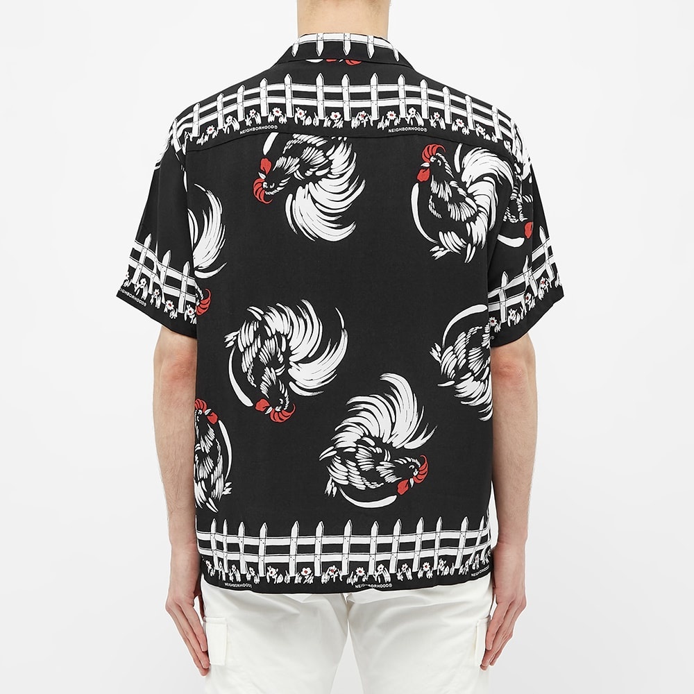 Neighborhood Short Sleeve Aloha Rooster Shirt - 5