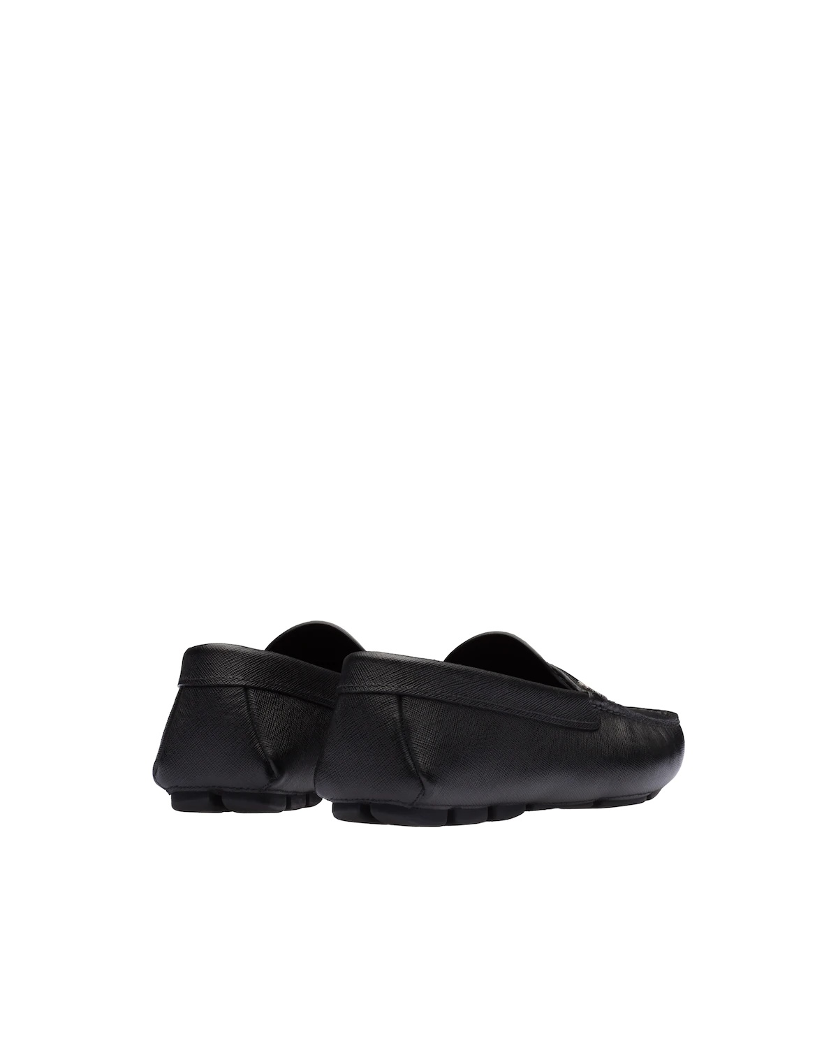 Saffiano leather loafers - 3