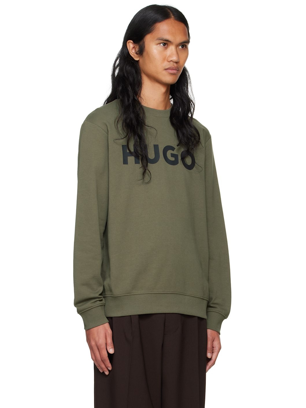 Green Printed Logo Sweatshirt - 2