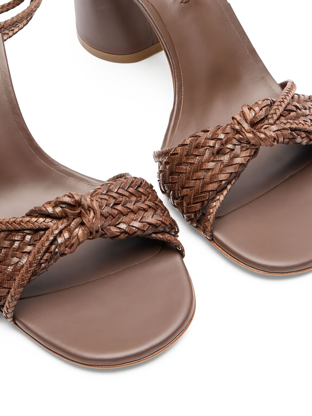 Cleo braided-strap heeled sandals - 3