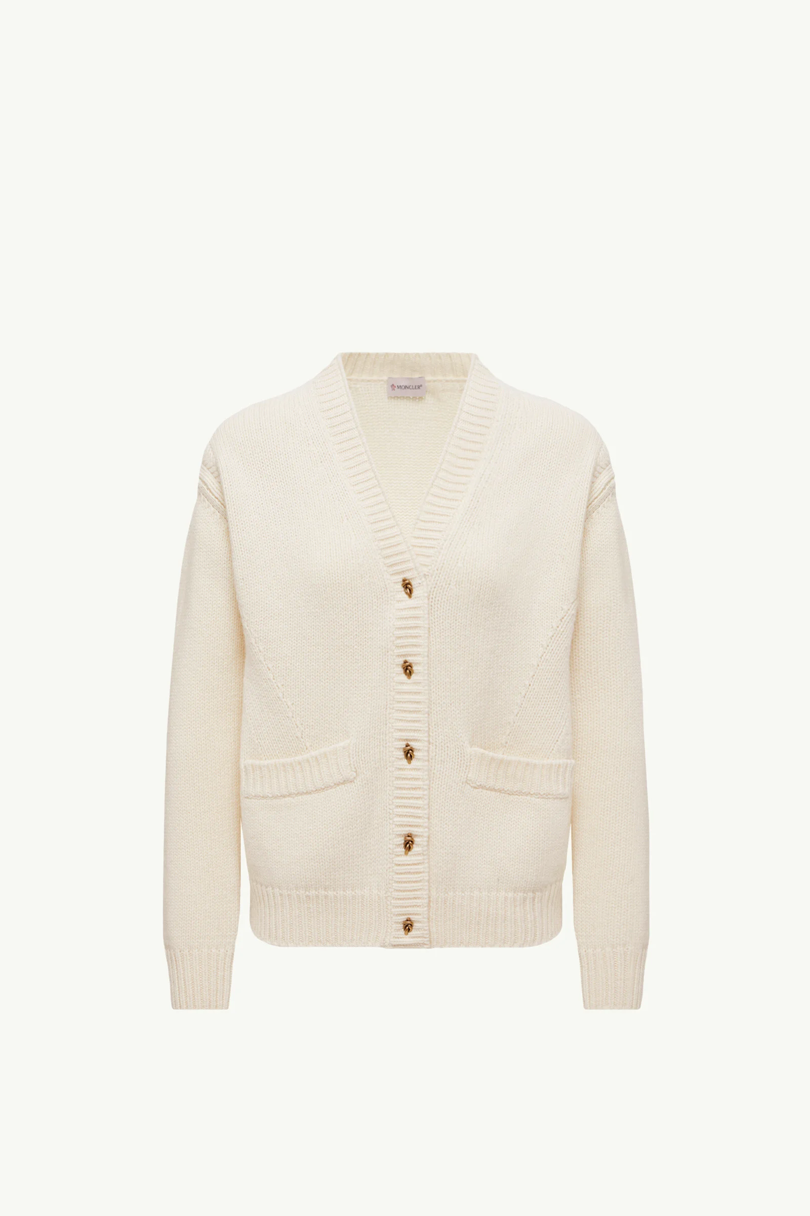 Wool & Cashmere V-Neck Cardigan - 1