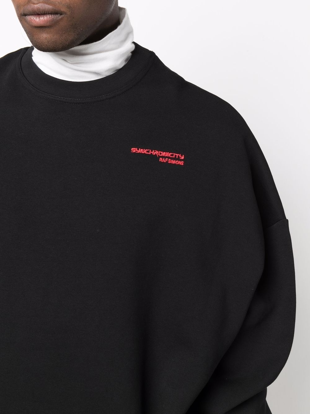Synchronicity-embroidered sweatshirt - 5