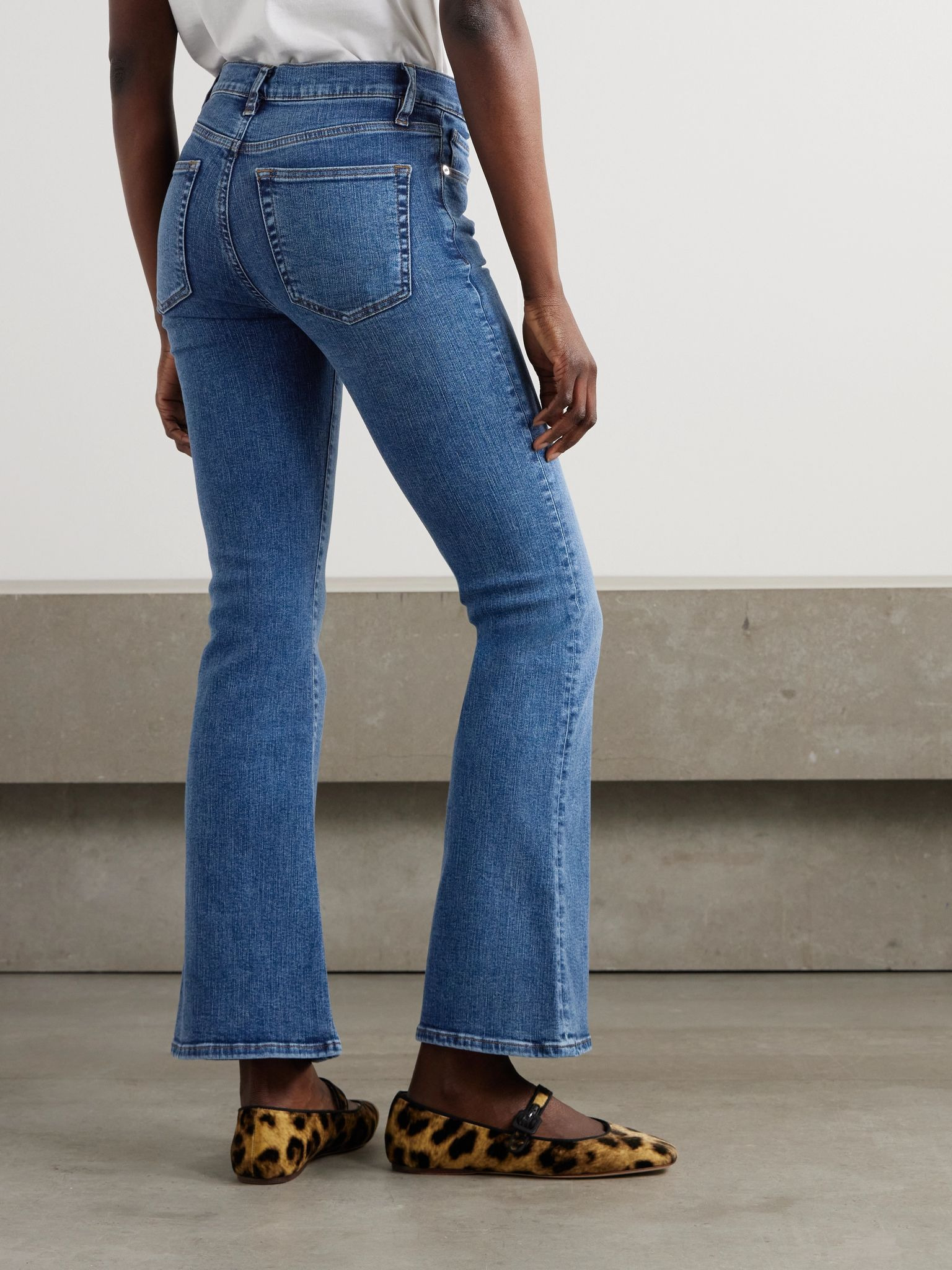 The Icon flared jeans Mid denim - 4