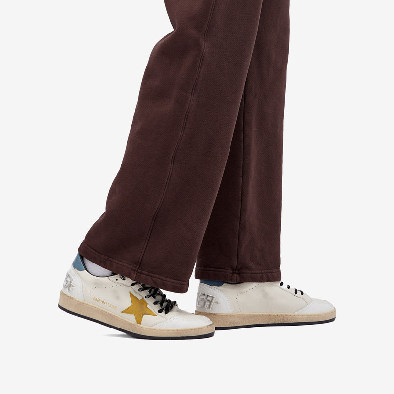 Golden Goose Golden Goose Ball Star Leather and Suede Sneaker outlook