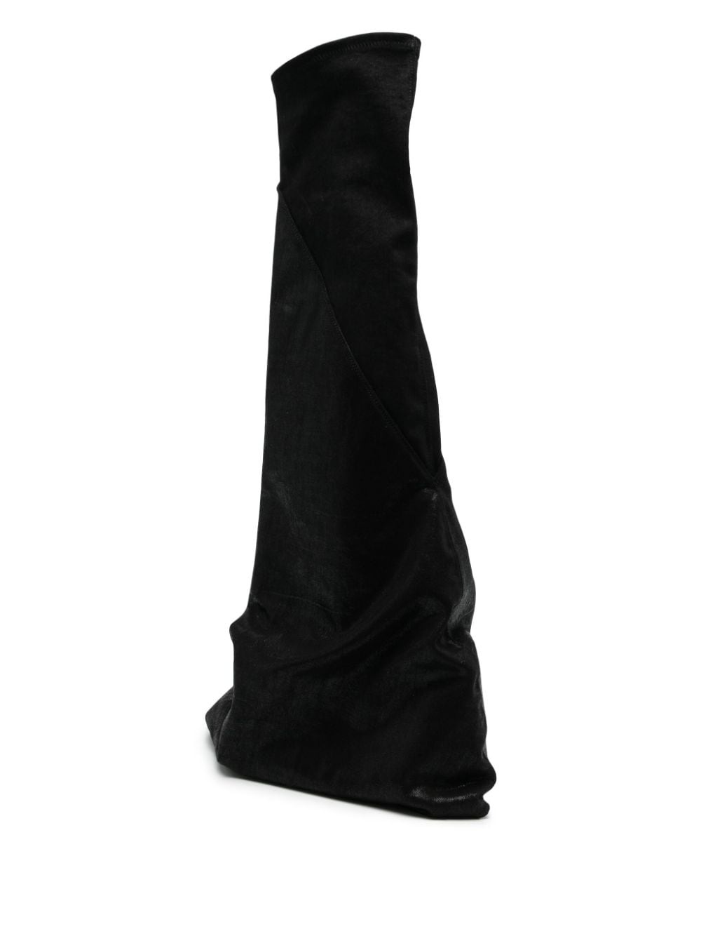 slouchy layered knee-high boots - 3