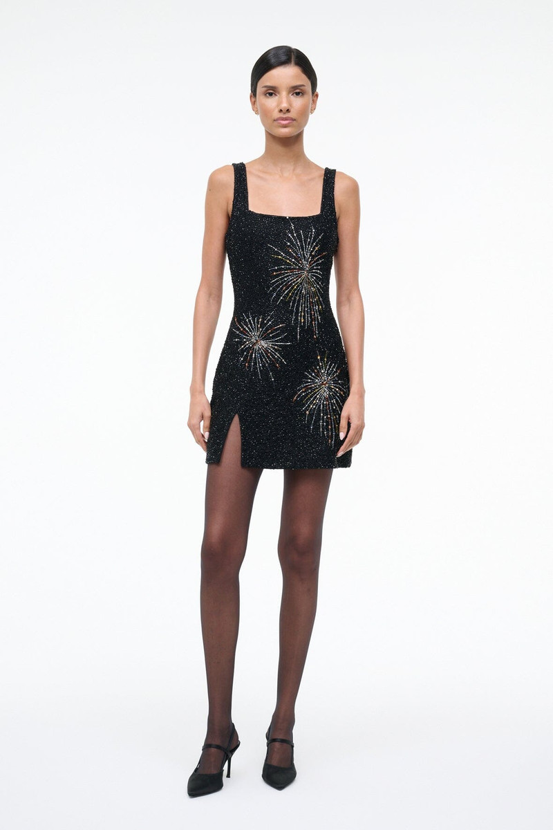 STAUD LE SABLE DRESS FIREWORK 5
