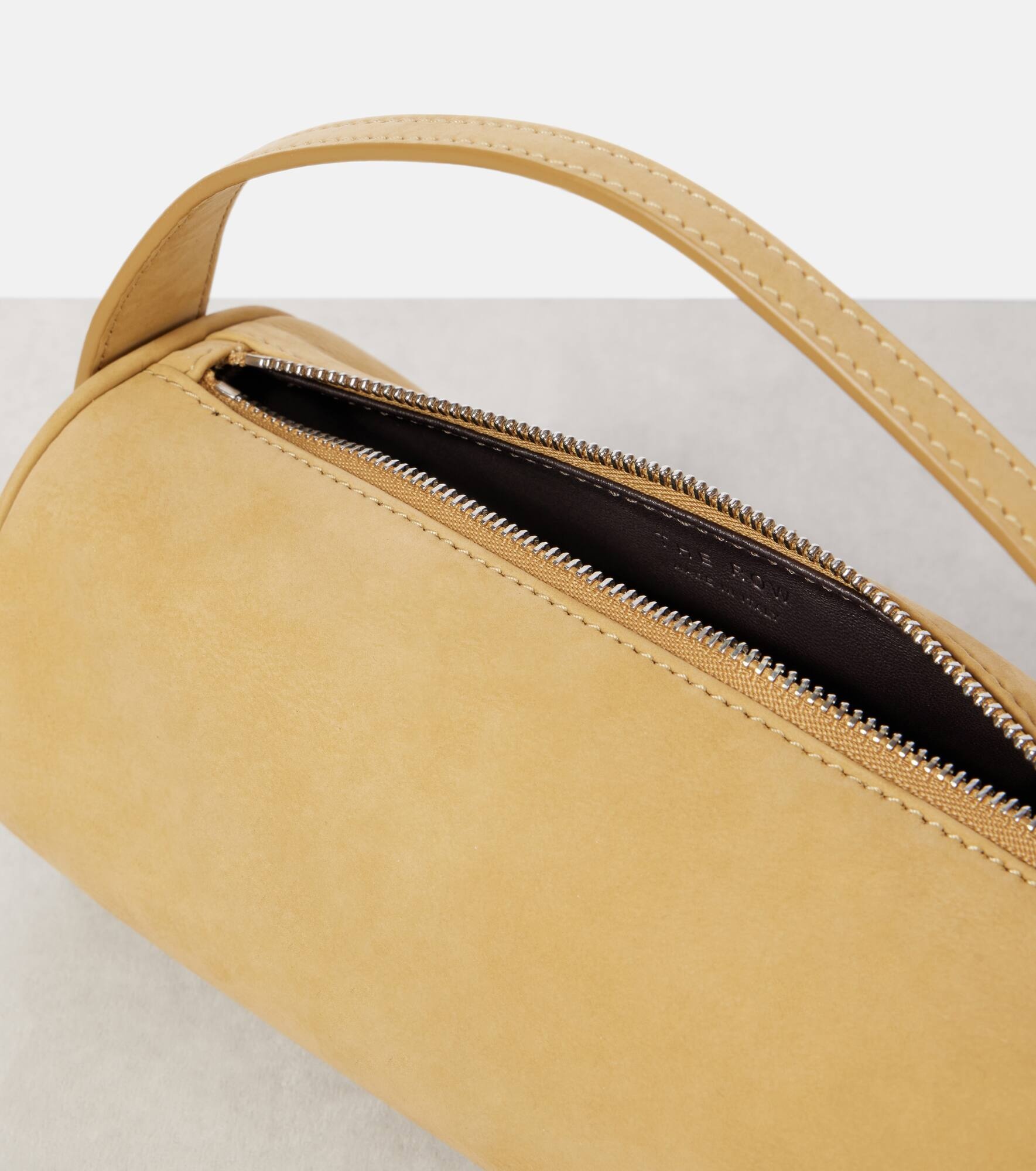 '90s suede shoulder bag - 3