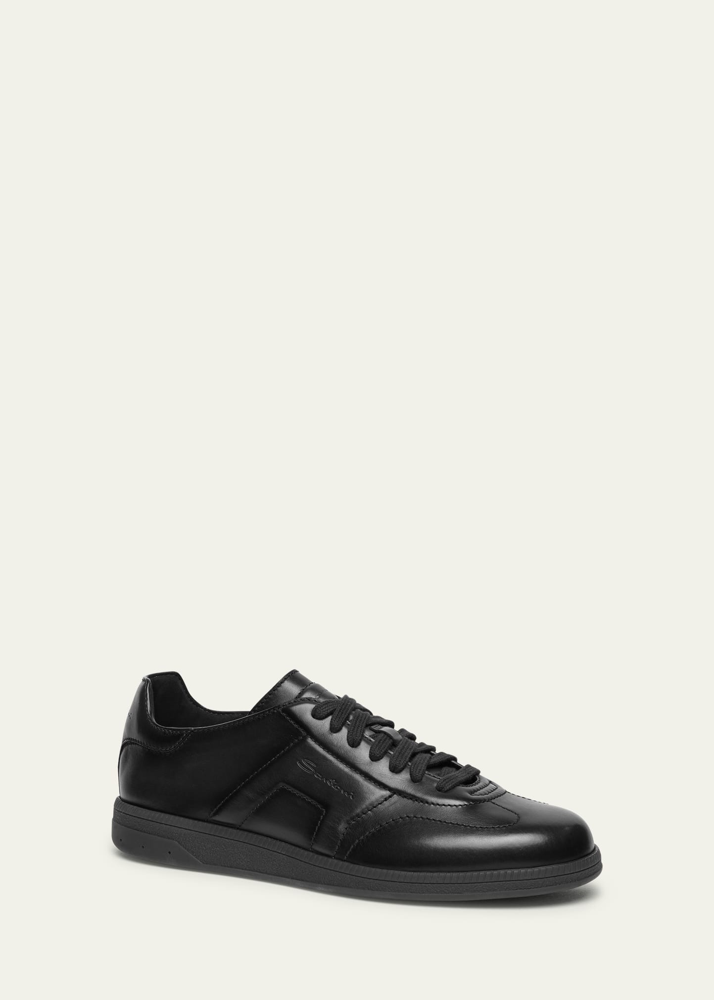 Men's Soft Burnished Calfskin Slip-On Sneakers - 2