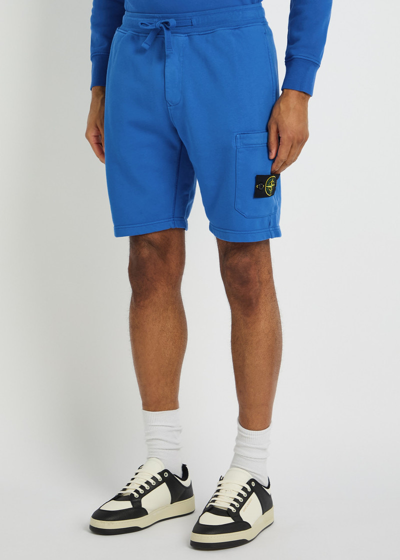 Stone Island Stone Island Logo Cotton Shorts outlook