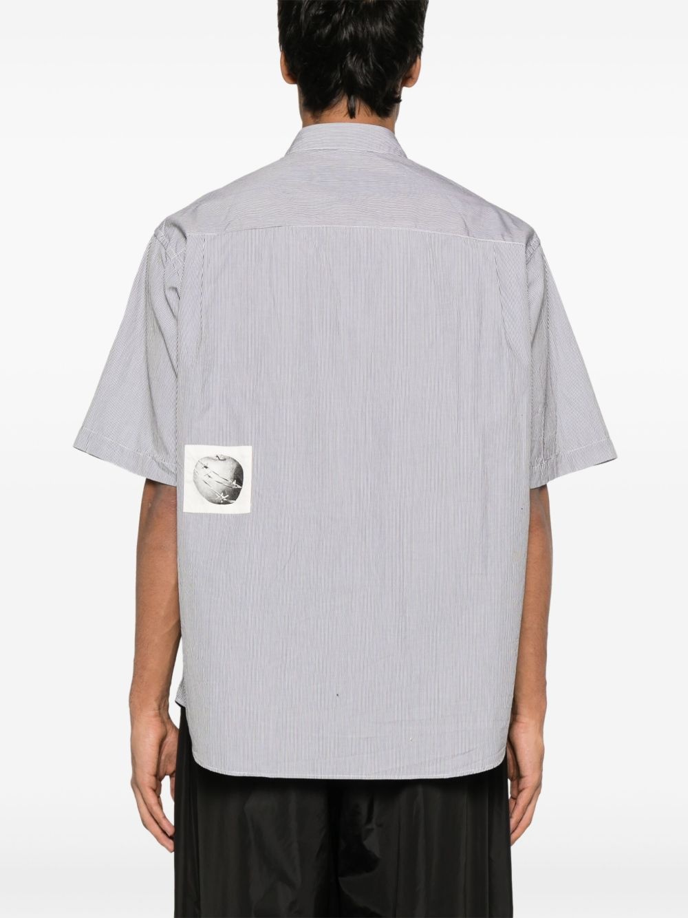 patchwork shirt - 4