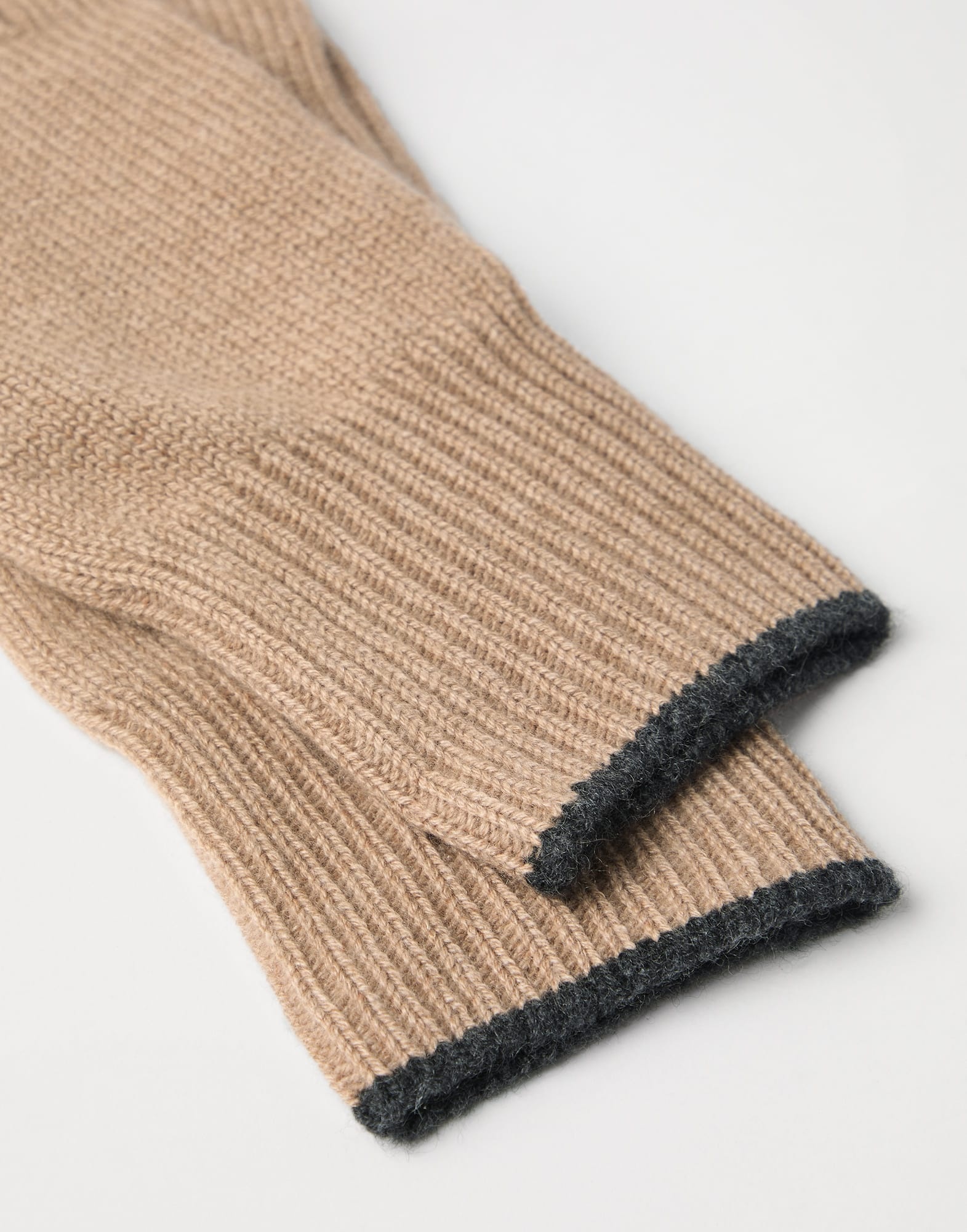 Cashmere knit gloves - 2