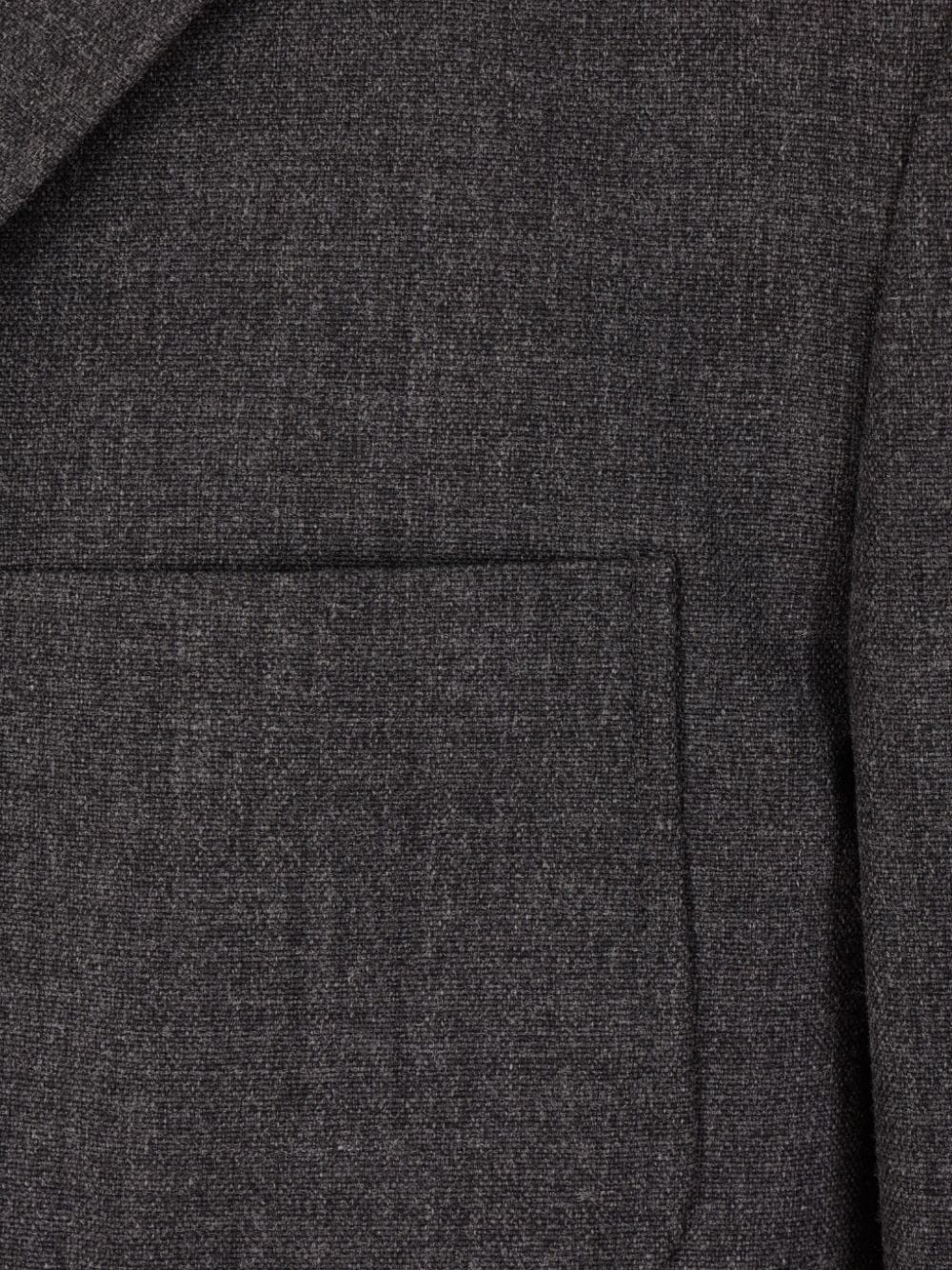 single-breasted wool blazer - 4