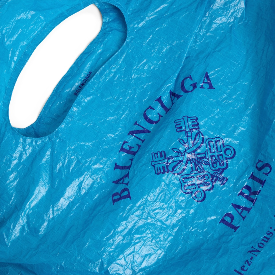 Men's Marché Packable Tote Bag Medium in Blue - 5