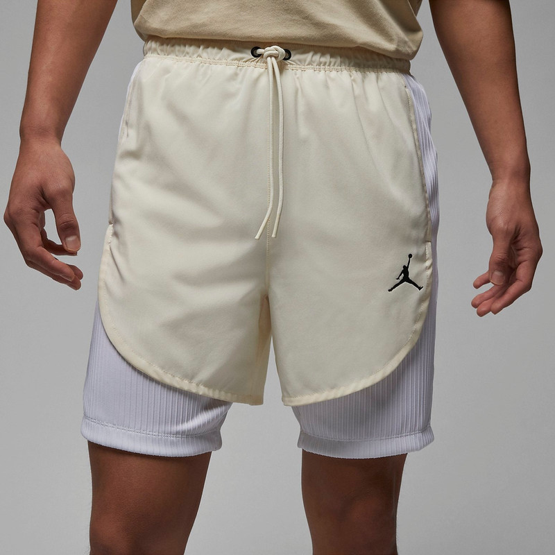 Jordan Air Jordan Dri-Fit Sport Shorts 'Pale Ivory White' DZ0574-110 outlook